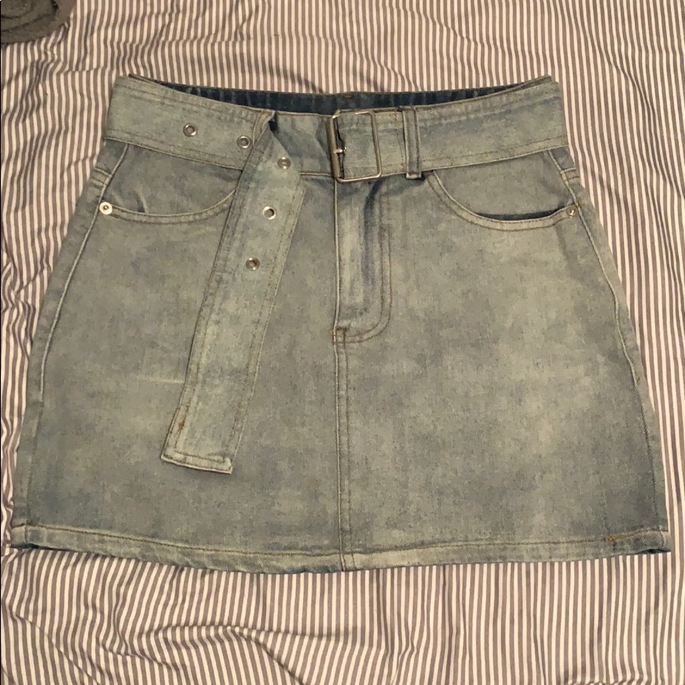 Akira blue Jean skirt